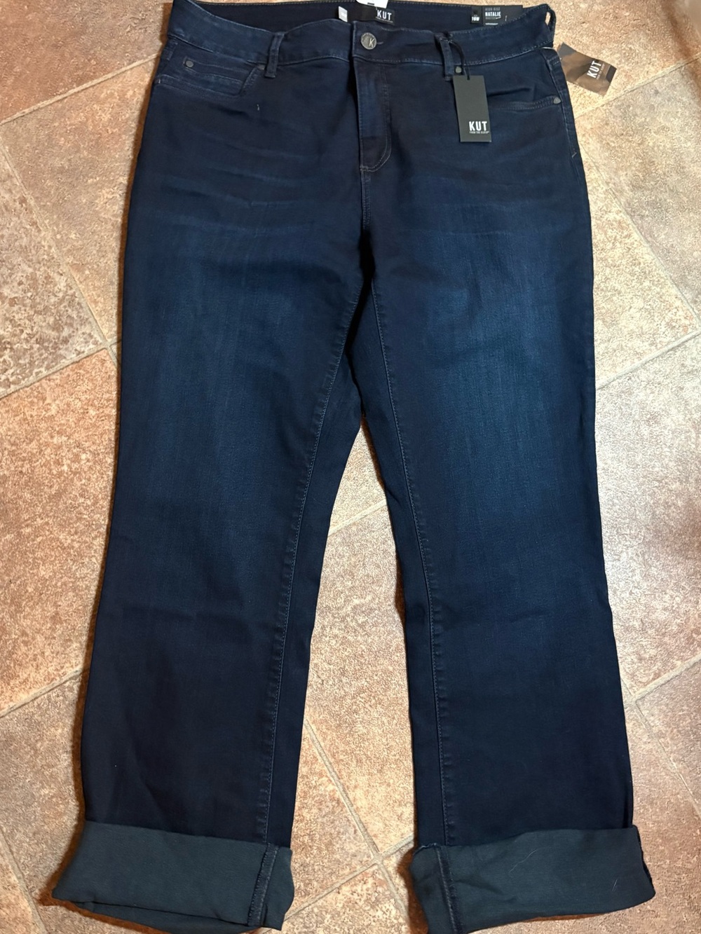 KUT from the Kloth Dark Indigo Jeans